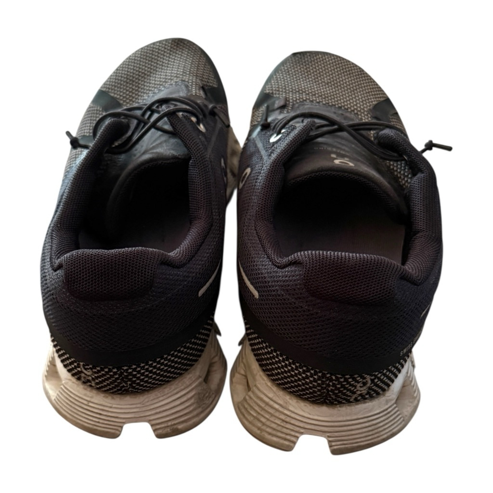 On Running Black and White Cloudrunner Athletic Sneakers - Picture 10 of 11